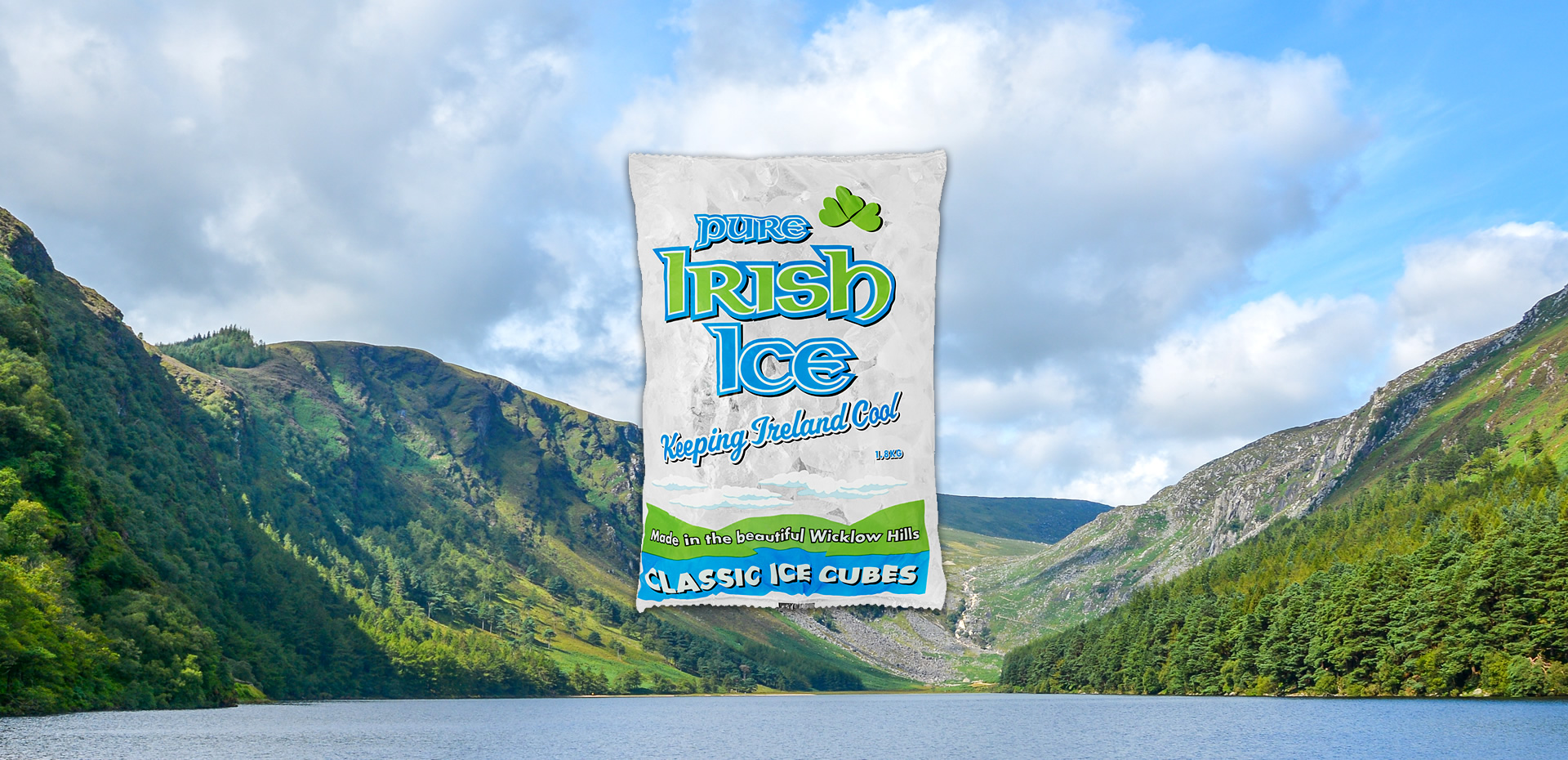 Pure Irish Ice made in the beautiful Wicklow Hills Pure Irish Ice made in the beautiful Wicklow Hills